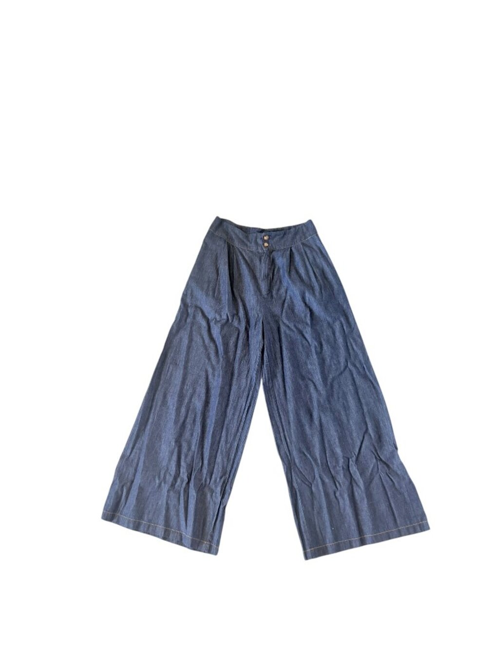 Fabrik Chambray Wide Leg Pant Large